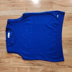 Calvin Klein Blue Sleeveless Top